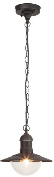 Rabalux 8717 - Vonkajšie závesné svietidlo OSLO 1xE27/60W čierna IP44