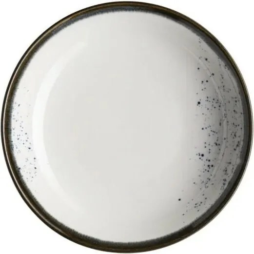Mäser Hlboký tanier Pintar Biele modré bodky 21 cm