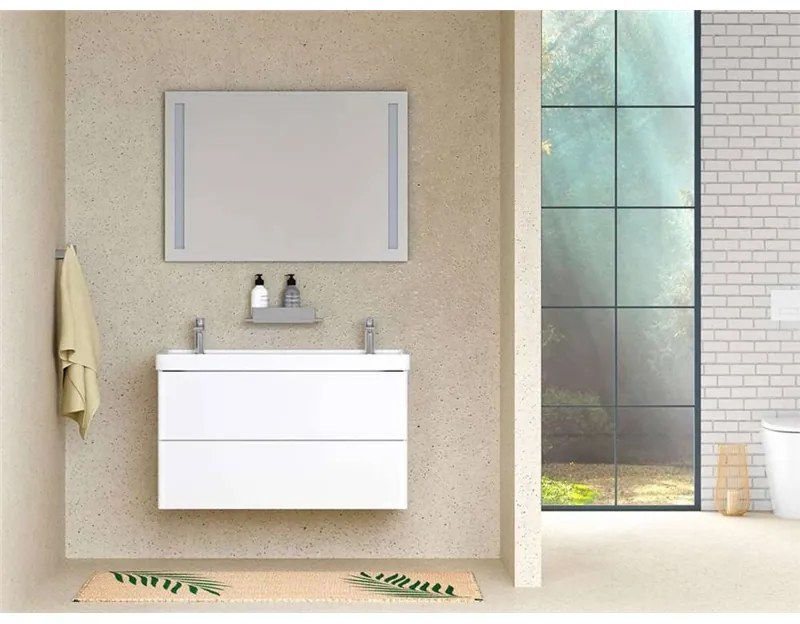 Mereo Mereo, Siena, kúpeľňová skrinka s keramickým umývadlom 101 cm, MER-CN4321