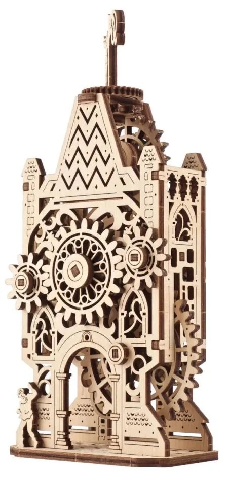Ugears 3D puzzle Hodinová veža 44 ks