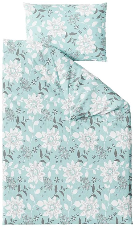 Krepové obliečky GABRIELA modré Rozmer obliečky: 70 x 90 cm | 140 x 200 cm