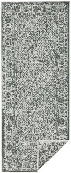 NORTHRUGS - Hanse Home koberce Kusový koberec Twin-Wendeteppiche 103115 grün creme – na von aj na doma - 160x230 cm