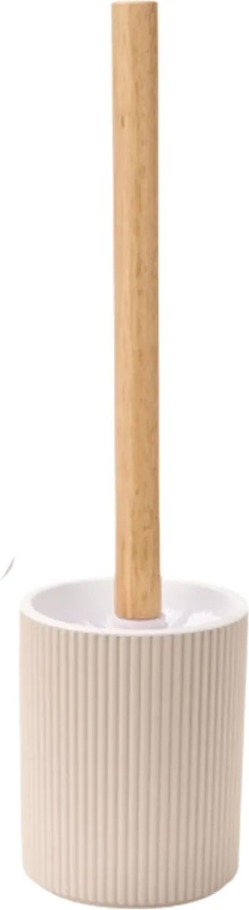 WC kefa Peyton, béžová/s drevenými prvkami