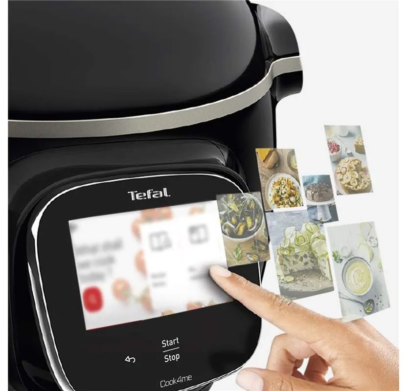 Multifunkčný elektrický tlakový hrniec Tefal Cook4Me+ Touch CY912831