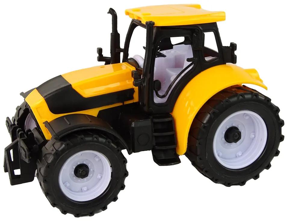 Lean Toys Súprava traktorov - 3 farebné kusy