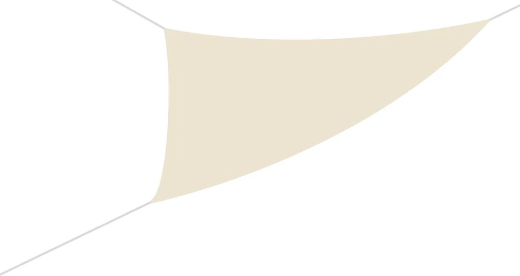 Garden Line SLNEČNÍK TROJUHOLNÍKOVÝ BEŽOVÝ 3 X 3 X 3M *0433