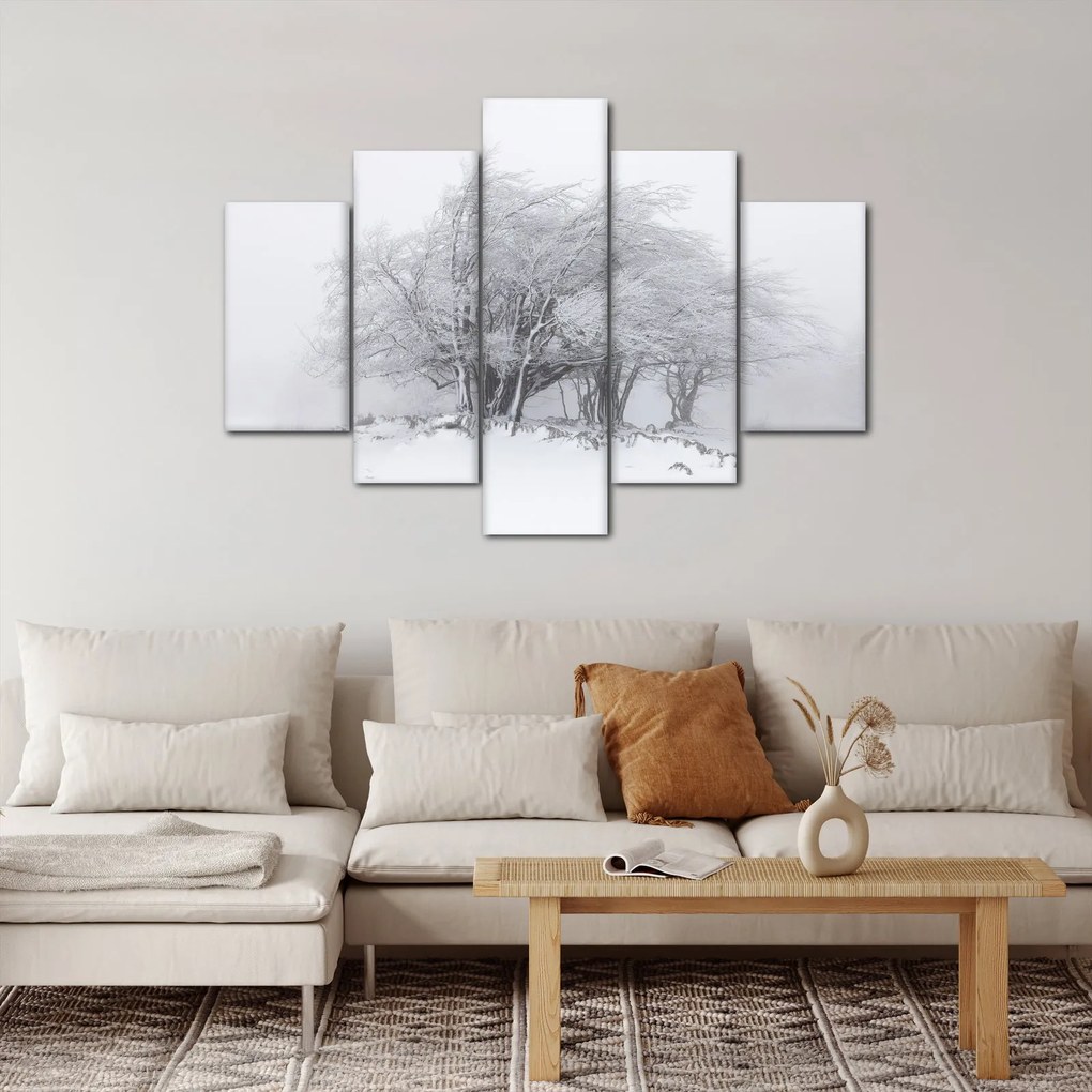 Obraz - Biela zima (150x105 cm)