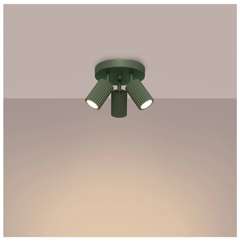 Zelené bodové svietidlo Gleam – Sollux