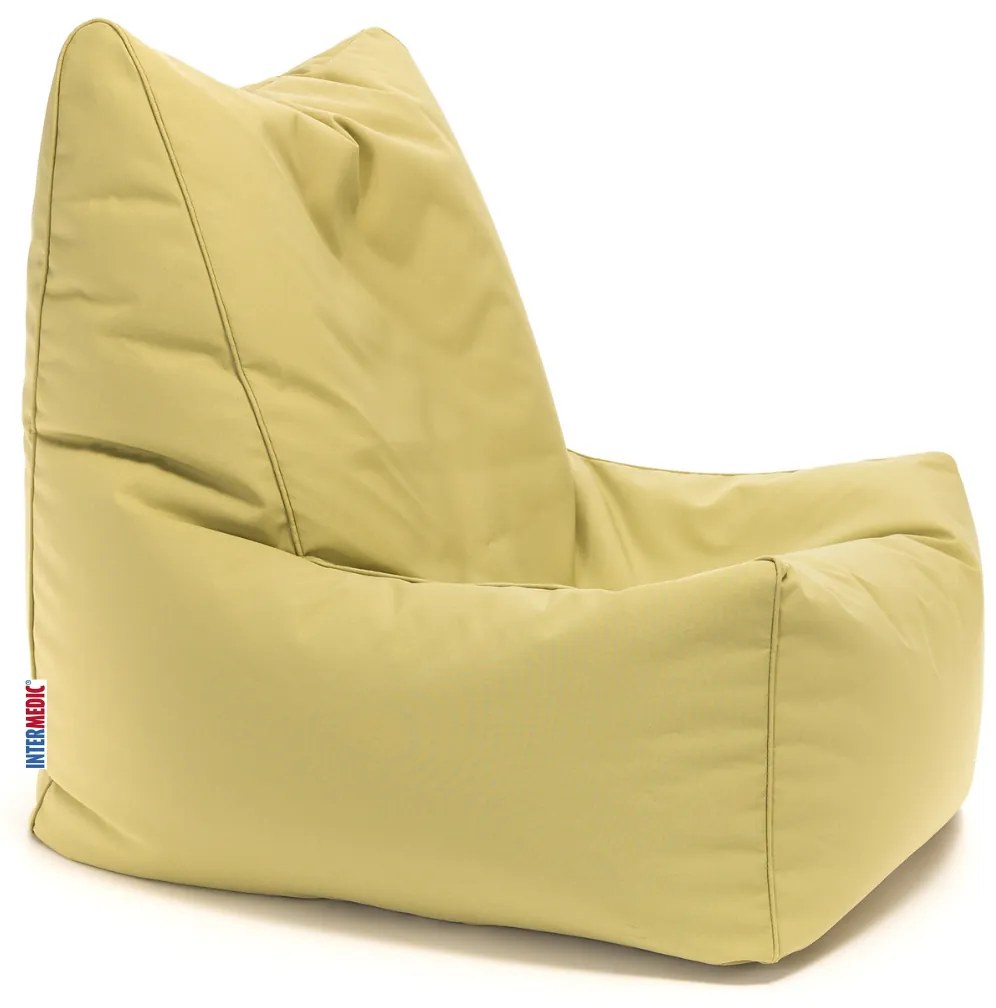 INTERMEDIC SK Sedací vak Solid Outdoor Farba: M13 - žltá