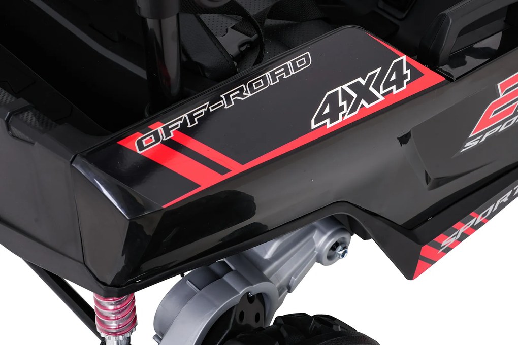Ramiz Elektrická bugina TURBO 23 pre deti čierna