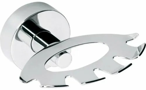 SAPHO XR901 X-Round držiak kefiek, strieborná