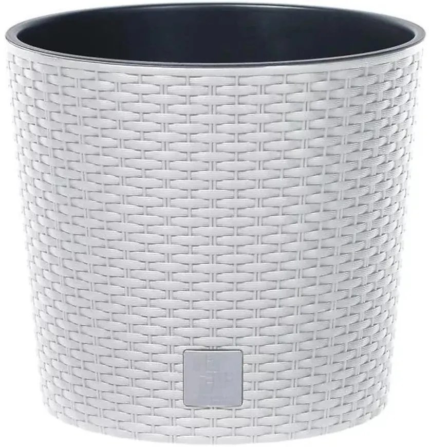 Kvetináč Rato okrúhly biely DRTUS250L-S449
