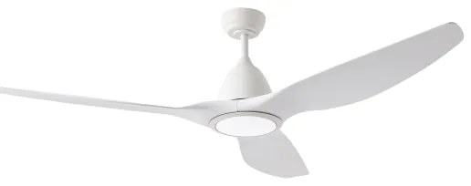 ZEVENTI - LED stropný ventilátor URBINO LED/20W/230V Wi-Fi Tuya biela + diaľkový ovládač