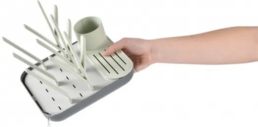 Beaba - Odkvapkávač na fľaše zelená/šedá