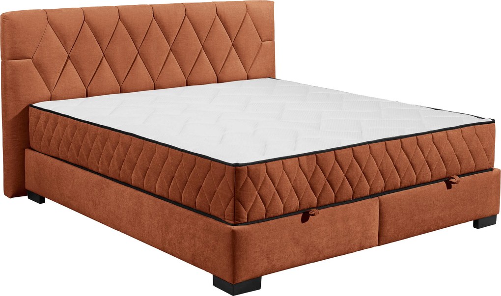 XXXLutz AMERICKÁ POSTEĽ, 180/200 cm, koňaková MID.YOU - Online Only spálne - 002220053816