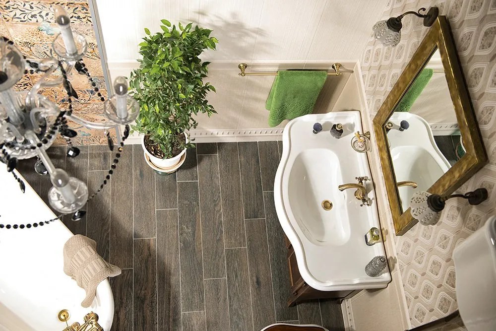 Sapho Sapho, RETRO umývadlová skrinka 89x80x48cm, buk, 1620