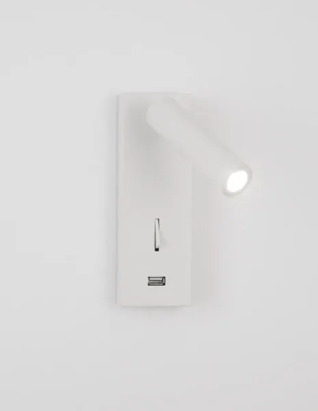Moderné nástenné svietidlo Fuse 6 biele