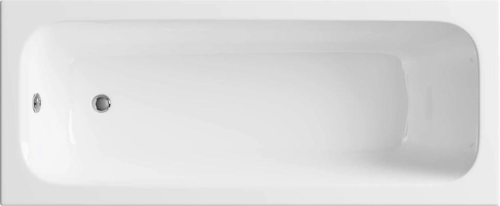 Deante Prizma, obdĺžniková akrylátová vaňa 180x75 cm, biela lesklá, DEA-KTJ_018W