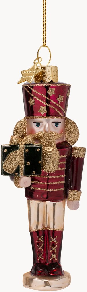 Ručne fúkaná vianočná ozdoba Nutcracker
