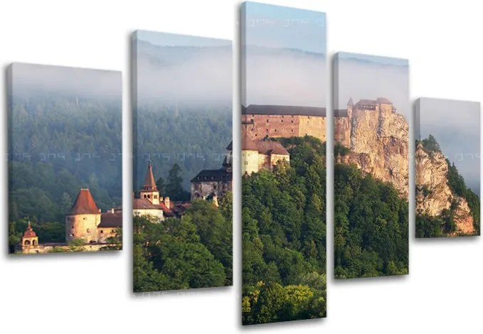 Obraz na stenu 5 dielny SLOVENSKO SK010E50