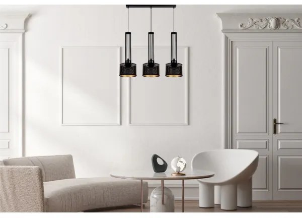 Luster na lanku ELIS 3xE27/60W/230V