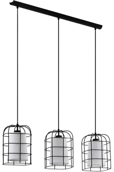 Eglo 43355 - Luster na lanku BITTAMS 3xE27/28W/230V