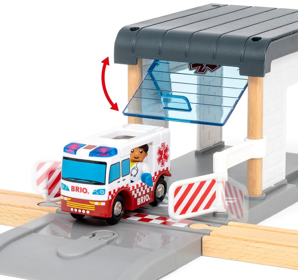 Brio – Vlaková súprava – záchranársky tím