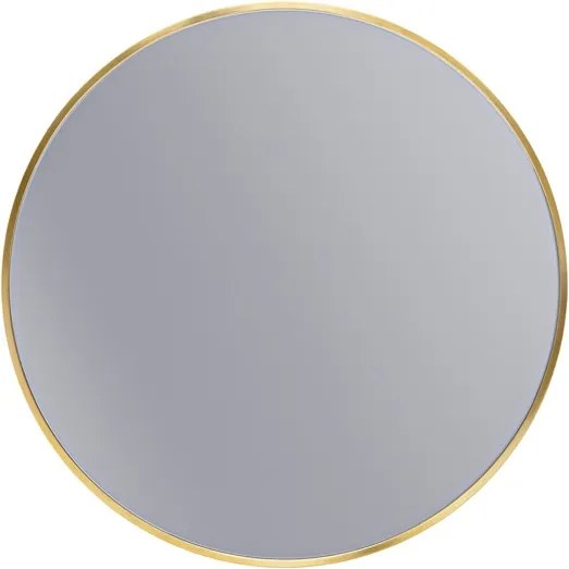 Erga Round, okrúhle zrkadlo 60cm, zlatý rám, ERG-V01-ROUND-6060-GD