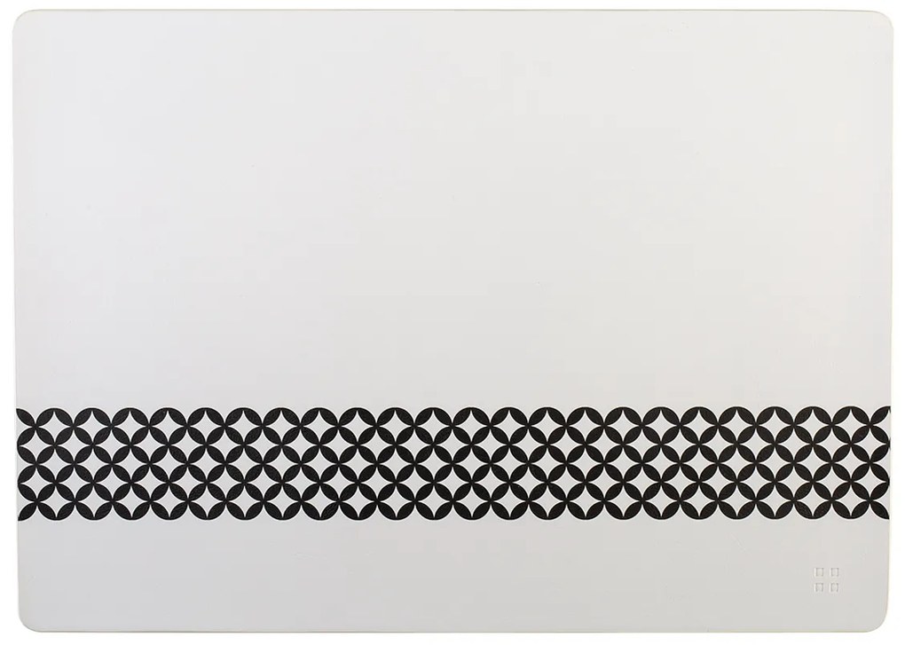 Čierno-biele prestieranie PVC – Elements Ambiente Graphic - 593956