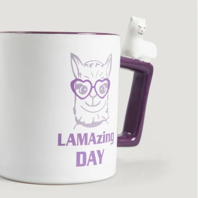 Hrnček PERU s lamou 747281 380 ml