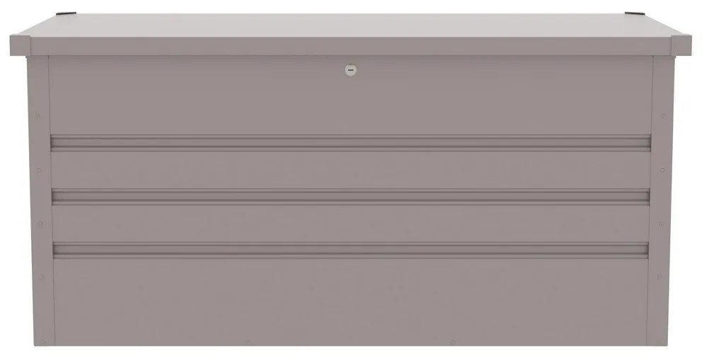 Záhradný box G21 Denver 400 L, šedý plechový 63900843