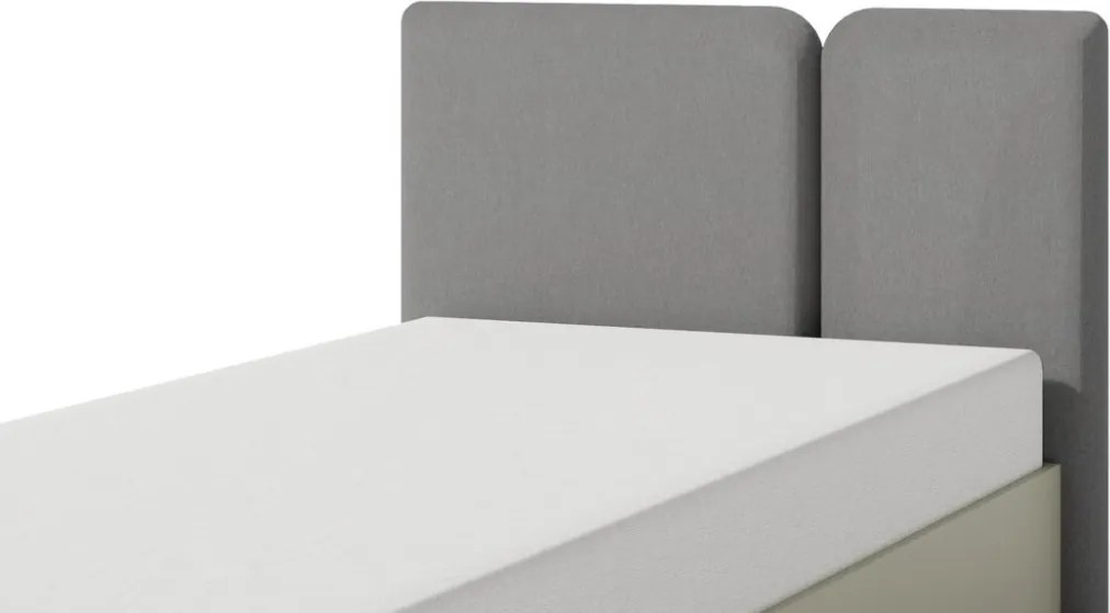 Posteľ Lucky 90x200 cm, eukalyptovo zelená