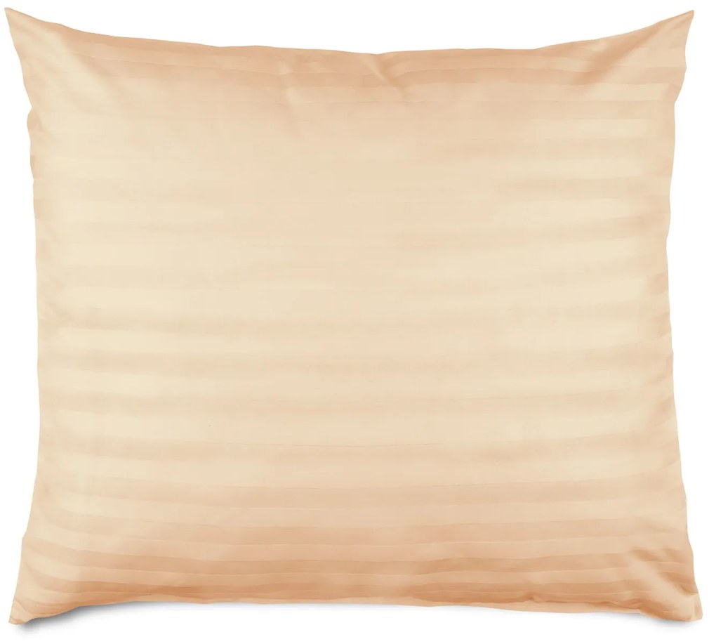 BAMBUSOVÁ OBLIEČKA NA VANKÚŠ STRIPE BEIGE 50X60 CM BÉŽOVÁ
