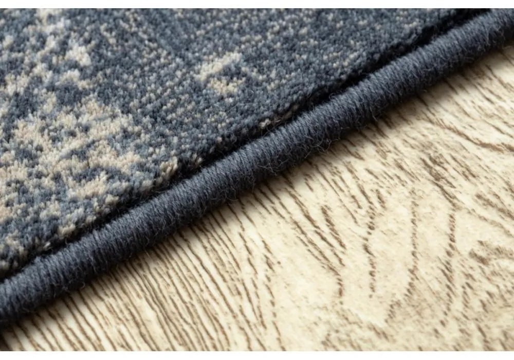 Vlnený kusový koberec Faris modrý 80x150cm