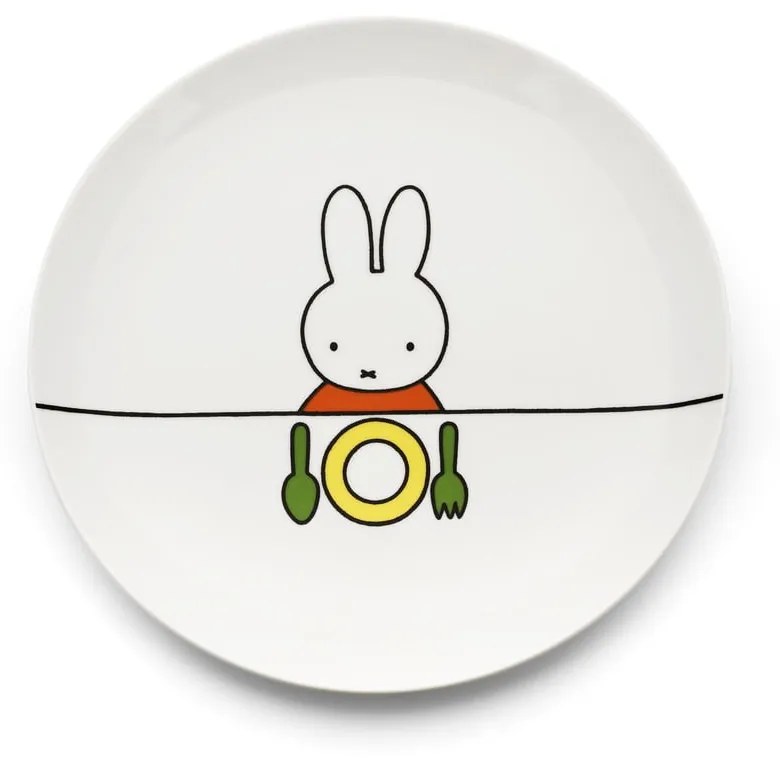 Porcelánová detská jedálenská súprava 6 ks Miffy – Zilverstad
