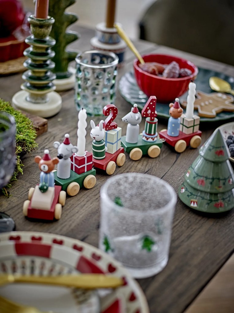 Bloomingville Drevený adventný kalendár Junaid