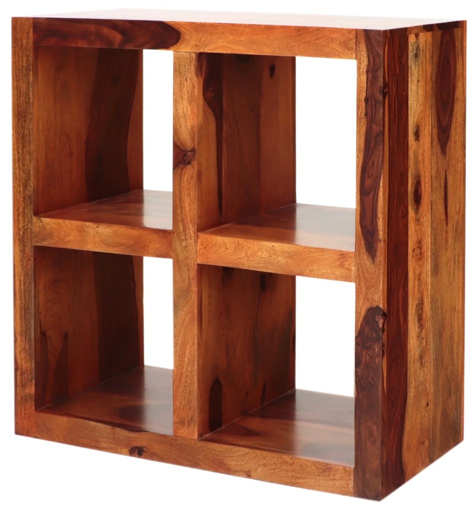 furniture-nabytek.cz - Masivní police 90x90x35 z dřeva palisandr