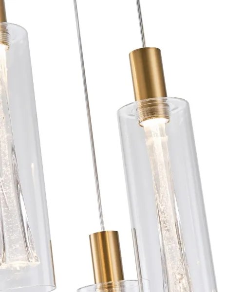 LED Luster na lanku LED/21W/230V 3000K