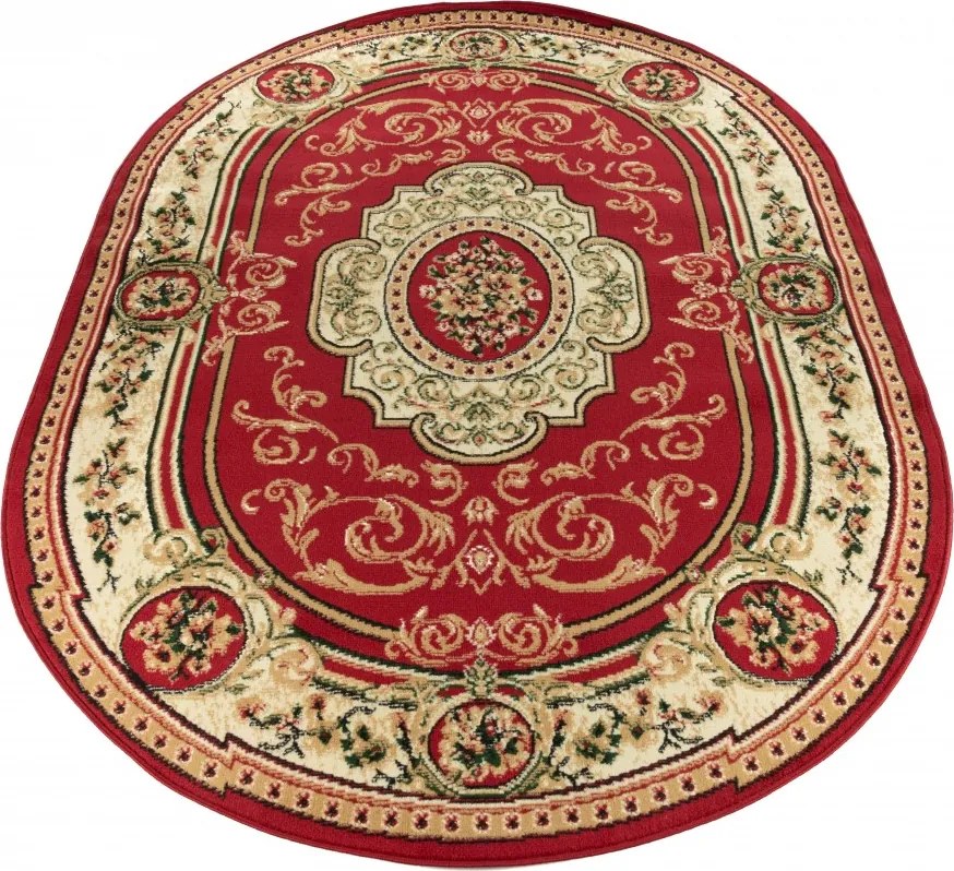 TA Koberec F744A ČERVENÝ ATLAS PP OV Rozmer: 180x250 cm