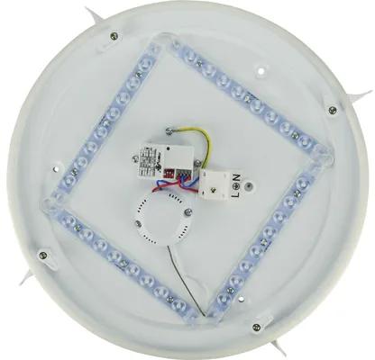 LED stropné svietidlo E2 White² IP44 18W 2100lm 3000K biele