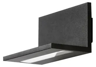LED nástenné svietidlo Latona čierne