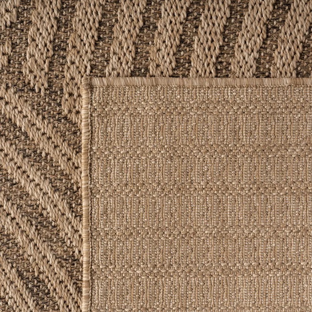Hnedý vnútorný a vonkajší koberec 80x150 cm Timber 1401 – Ayyildiz Carpets