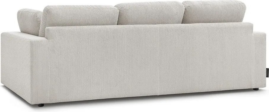 Béžová menčestrová pohovka 250 cm Belair – Bobochic Paris