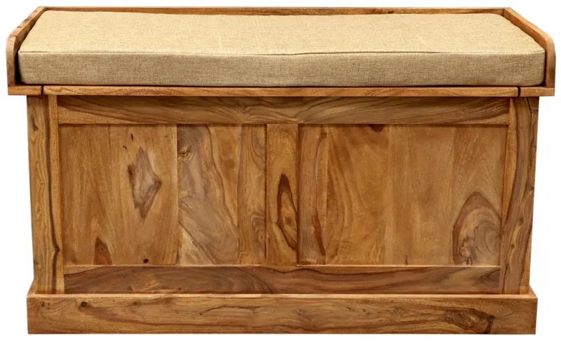 Truhlica Rami 105x60x40 indický masív palisander Natural