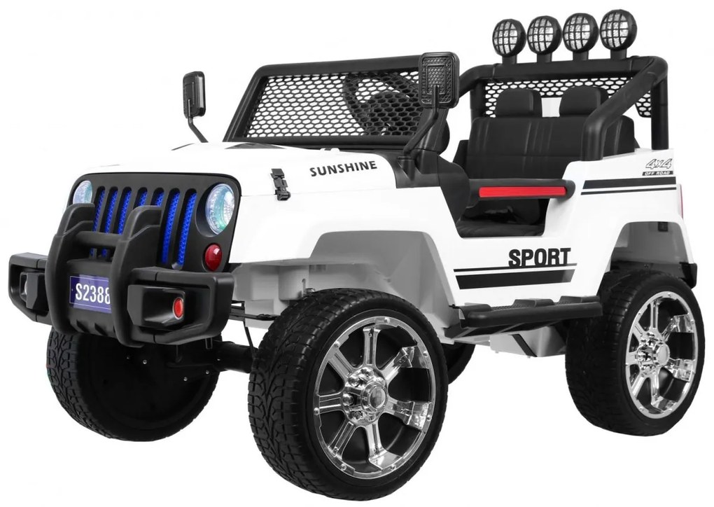 RAMIZ ELEKTRICKÉ AUTÍČKO RAPTOR DRIFTER 4x4 OFF ROAD ČIERNA 4x45W - 12V / 10Ah - 2023