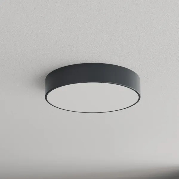 BRILAGI - Kúpeľňové stropné svietidlo s pohybovým senzorom CLARE 3xE27/24W/230V priemer 40 cm antracit IP54