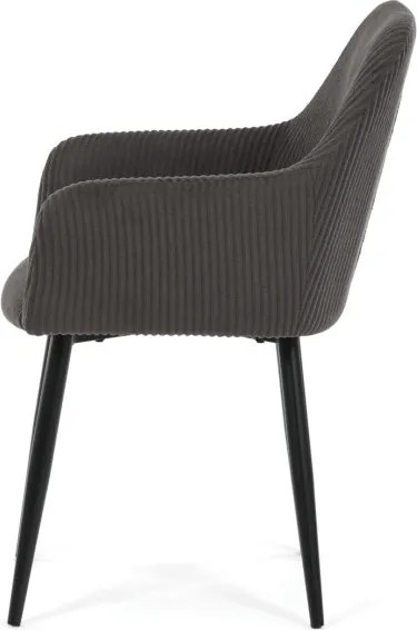 Jedálenská stolička sivá DCH-V4009 GREY6