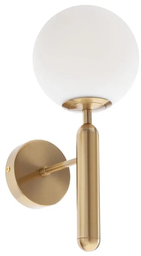 Redo 01-3126 - Nástenná lampa HAIKU 1xE14/28W/230V mosadz