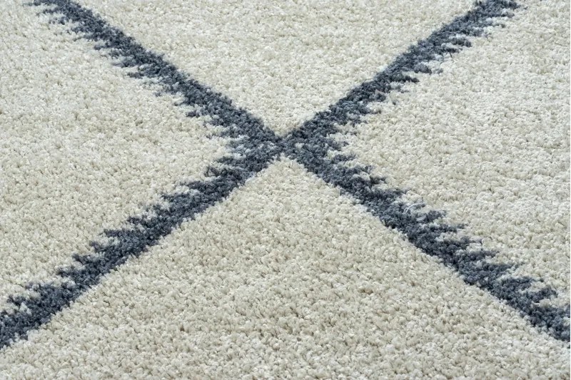 Dywany Łuszczów, Kusový koberec Berber Maknes B5910 cream and grey, 240x330, béžová, obývacia izba