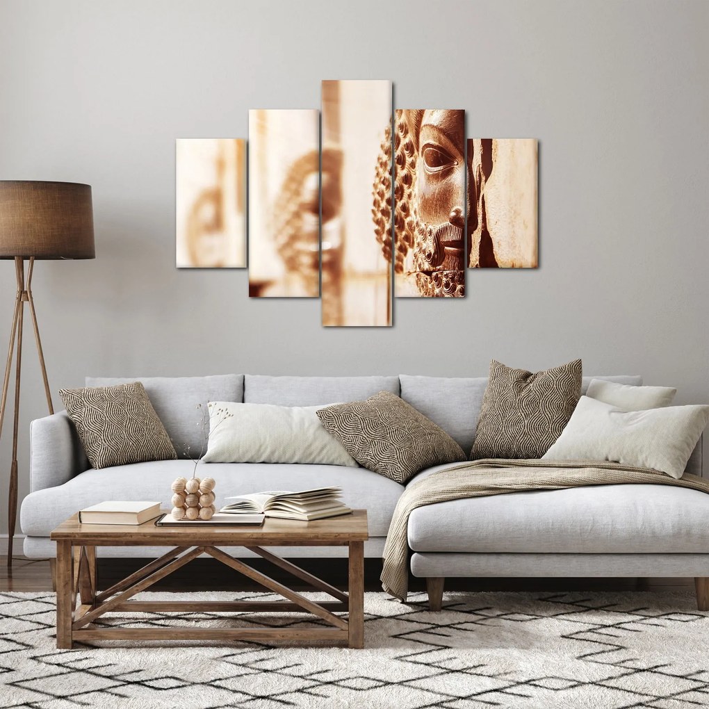 Obraz - Perzský reliéf (150x105 cm)